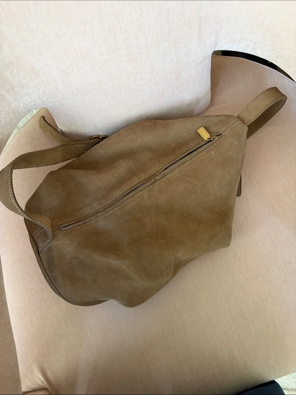 Vintage Coach Sonoma Flat Pack Sling Bag